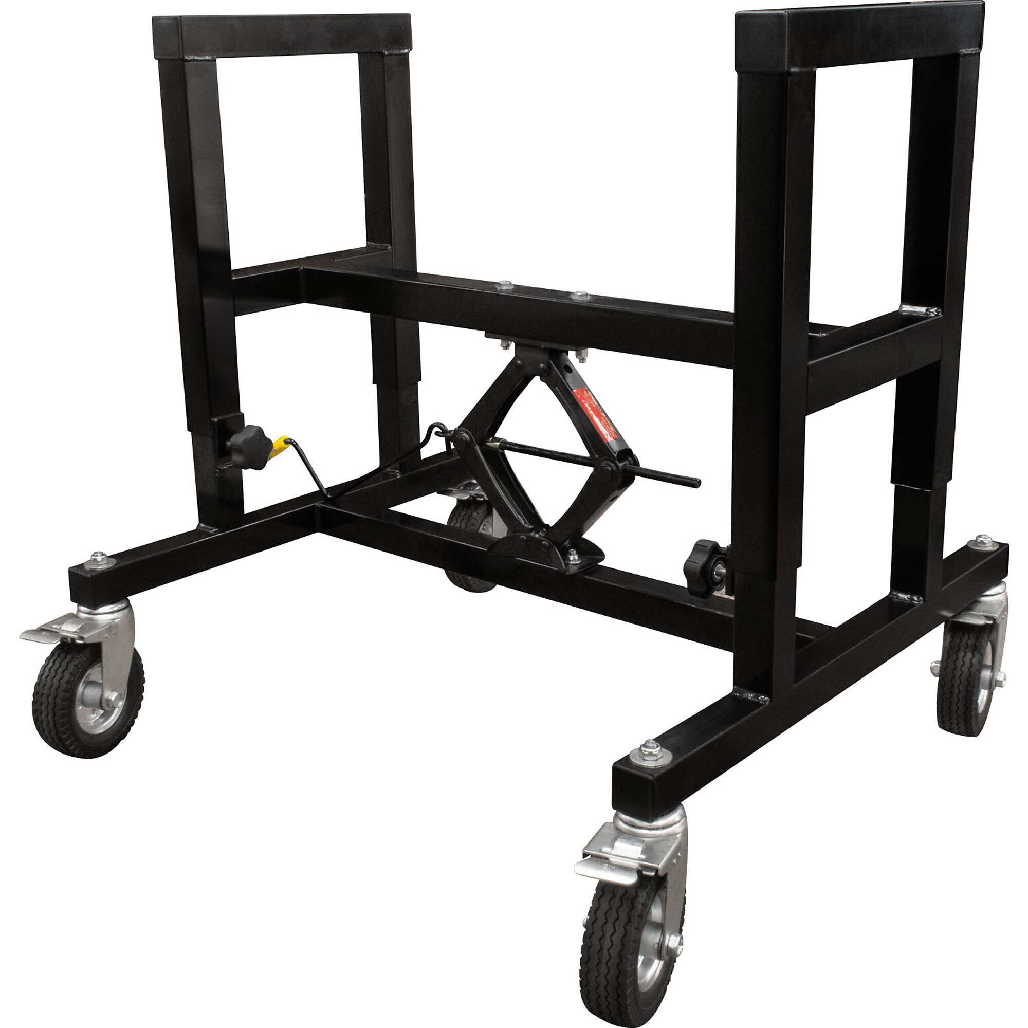 Encore Packaging Adjustable Support Table — 25in., Solid Steel, Height Adjustable, Model# EP-6700-25-ST